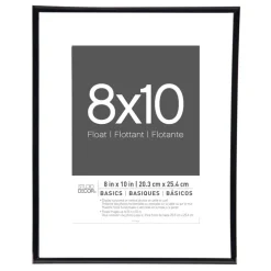Basics Black Thin Float Frame by Studio Décor®