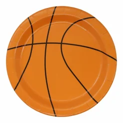 7" Basketball Paper Snack Plates, 10ct. by Celebrate It™