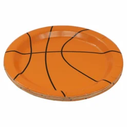 7" Basketball Paper Snack Plates, 10ct. by Celebrate It™