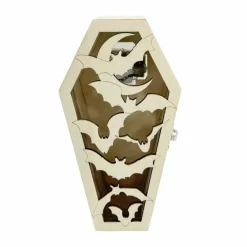 4.5" Bat Coffin DIY LED Wood Décor by Make Market®
