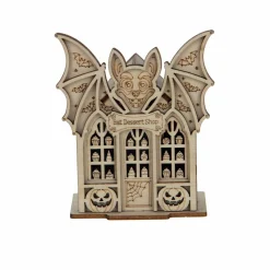 4" Bat Dessert Shop DIY LED Wood Décor by Make Market®