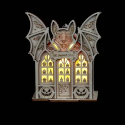 4" Bat Dessert Shop DIY LED Wood Décor by Make Market®