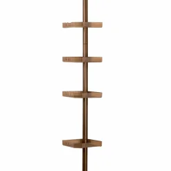 Bath Bliss 4-Tier Tension Corner Shower Organizer Caddy