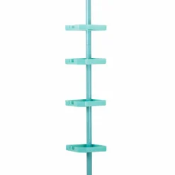 Bath Bliss 4-Tier Tension Corner Shower Organizer Caddy
