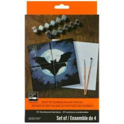 Bat Paint-by-Number Gallery Mini Kit by Artist's Loft®
