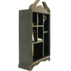 17.75" Bat Skull Curiosities Cabinet Tabletop Décor by Ashland®