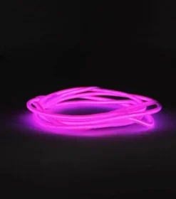 Battery Operated Neon Rope Light 9ft Wearable Multi-Mode Glow