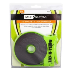 Baumgartens® 1/2” x 15ft Magnetic Tape with Self Cutting Dispenser