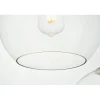 Baxter 3 Lights Brass Pendant With Clear Glass
