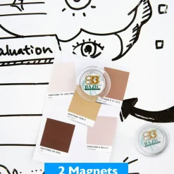 BAZIC CLASSIQUE Cork Framed Magnetic Dry Erase Board 17