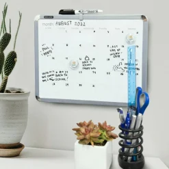 BAZIC CLASSIQUE Magnetic Dry Erase Calendar Board, 11 x 14 in