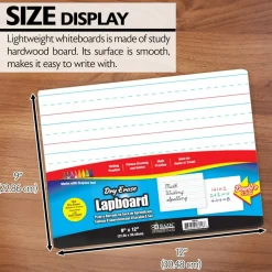 BAZIC Dry Erase Lapboard, 9