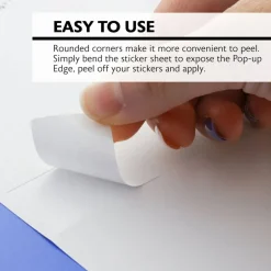 BAZIC Mailing Labels, White, 2-5/8