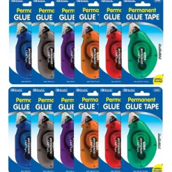 BAZIC® Permanent Glue Tape, 12ct.