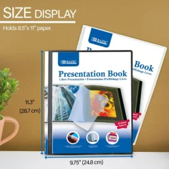 BAZIC Presentation Book 10-Pockets