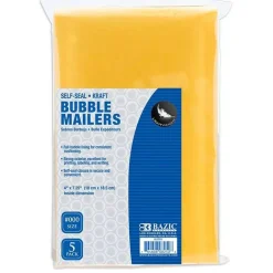 BAZIC Self-Seal Bubble Mailers (#000) 4