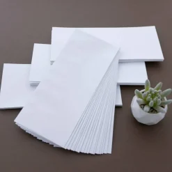 BAZIC #10 Self-Seal White Envelope (50/Pack)