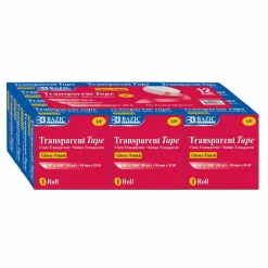 BAZIC® Transparent Tape Refill, 12ct.