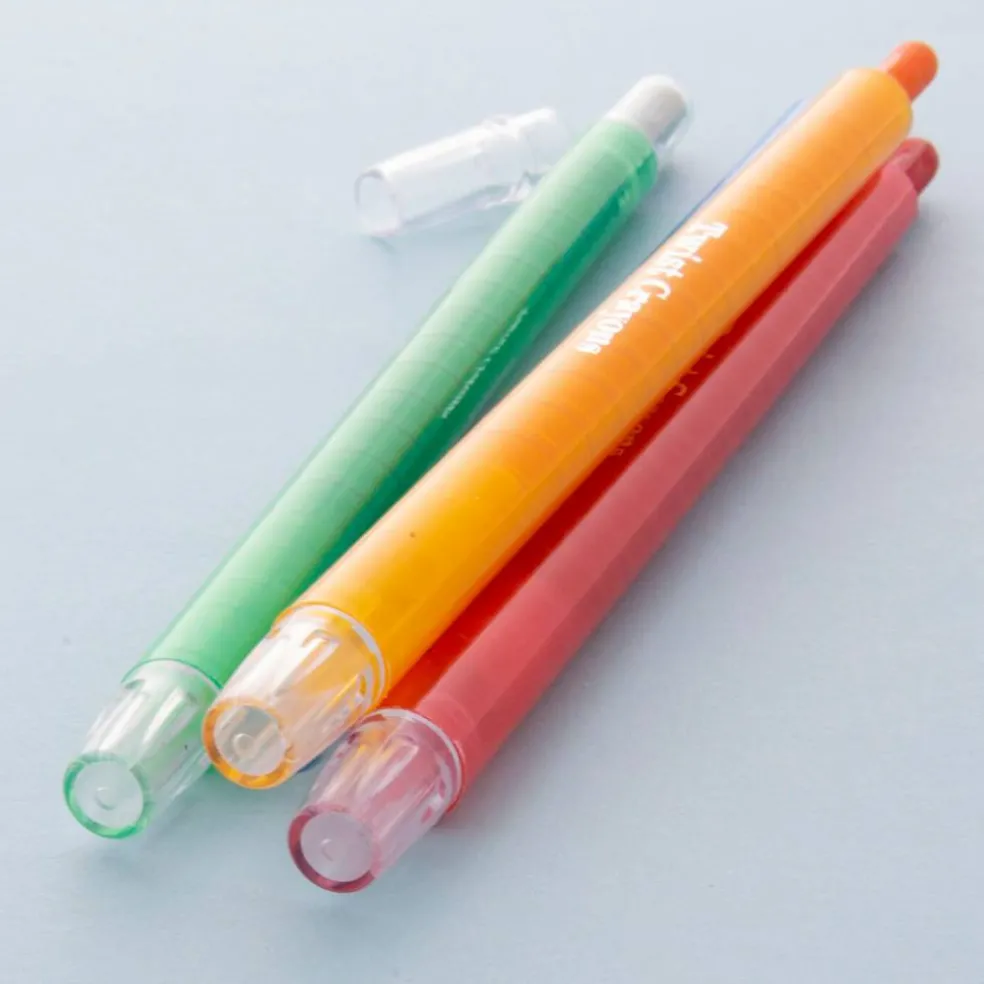 BAZIC Twist-Up Propelling Crayons 8 Color