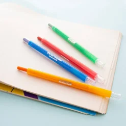 BAZIC Twist-Up Propelling Crayons 8 Color