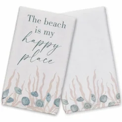 Beach Is My Happy Place Tea Towel Set
