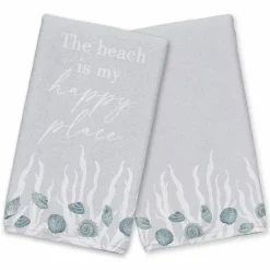 Beach Is My Happy Place Tea Towel Set