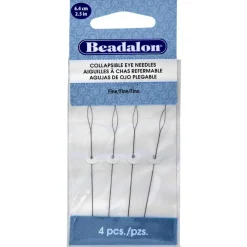Beadalon® Fine Collapsible Eye Needles