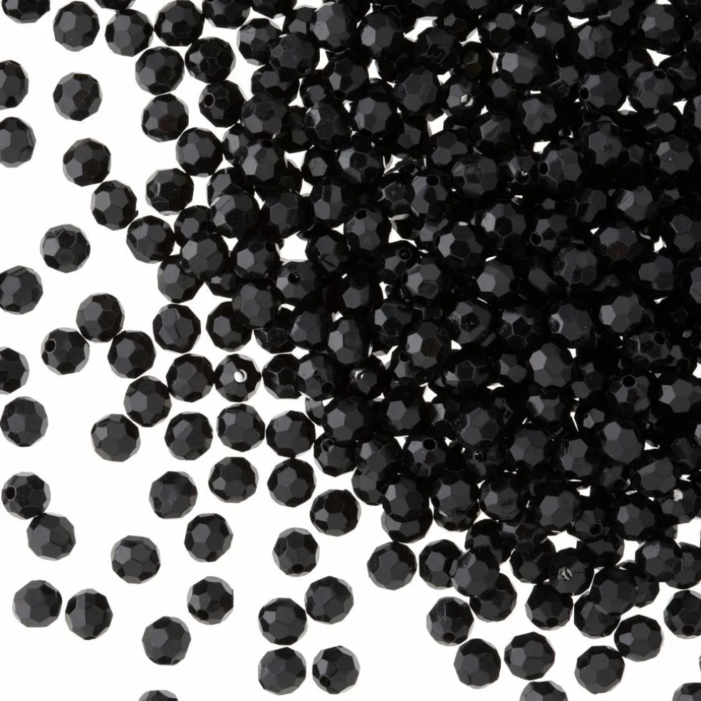 Bead Landing™ Faceted Acrylic Round Bead Value Pack, 8mm