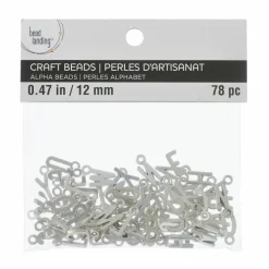 Bead Landing™ Metal Letter Charms