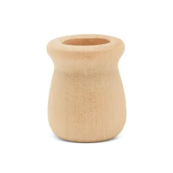 Bean Pot Candle Cups Multiple Sizes Available, Unfinished for Crafts | Woodpeckers