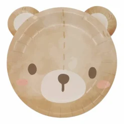 7" Bear Shaped Snack Plates, 8ct. by Celebrate It™