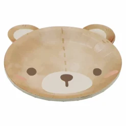 7" Bear Shaped Snack Plates, 8ct. by Celebrate It™
