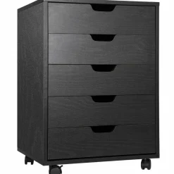 Bedroom Save Space Indoor 5 Drawer Dresser Clothing Storage.