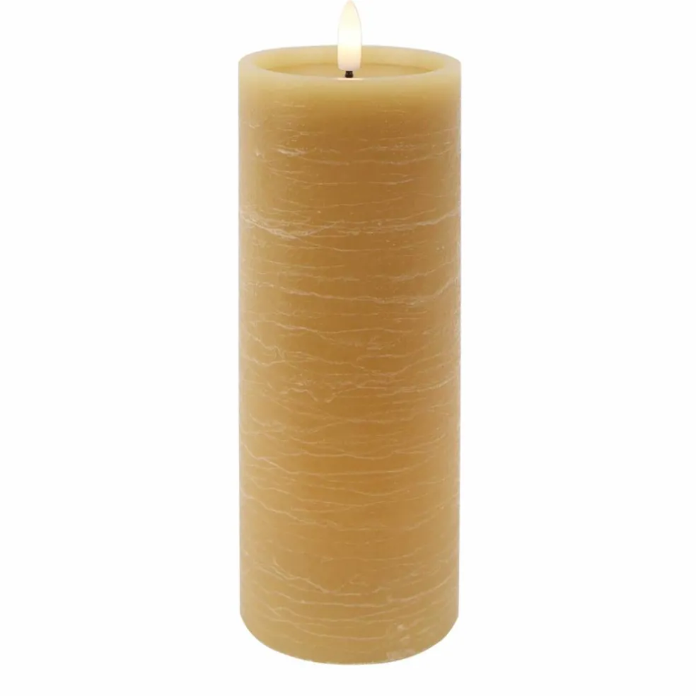 Beeswax LED Wax Pillar Candle by Ashland®