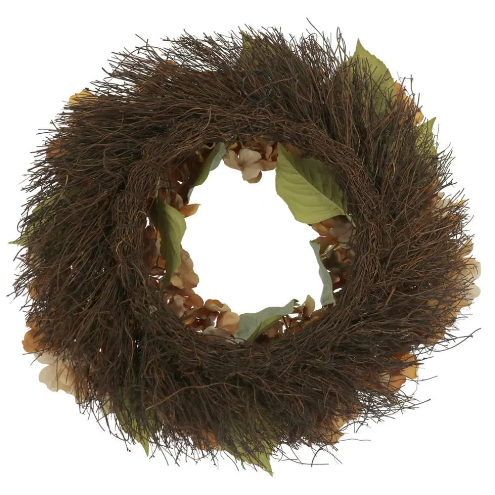 22" Beige Hydrangea Wreath by Ashland®