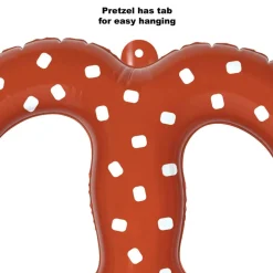 Beistle 15" Brown Inflatable Pretzels, 3ct.