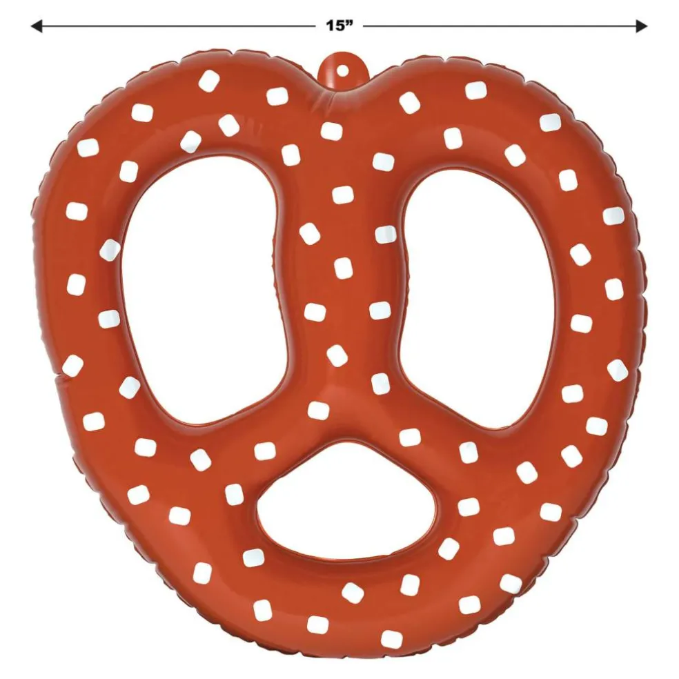 Beistle 15" Brown Inflatable Pretzels, 3ct.