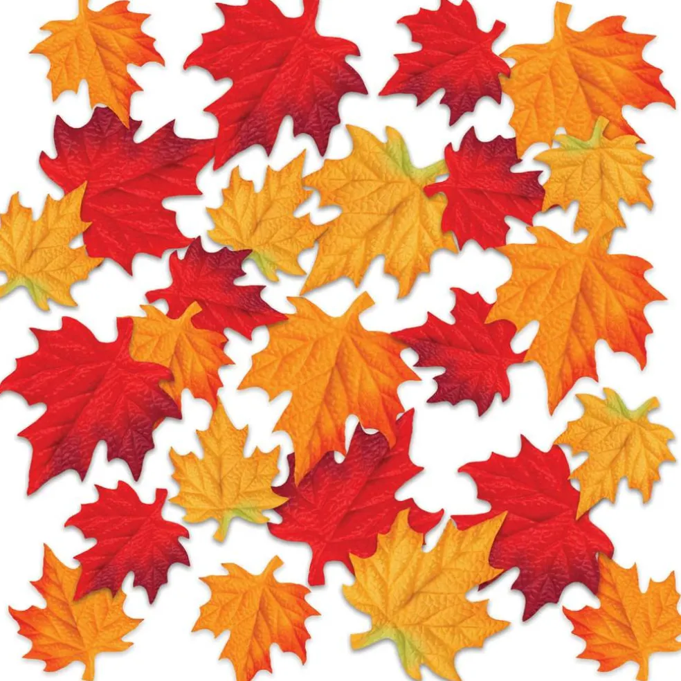Beistle Deluxe Fabric Autumn Leaves, 48ct.