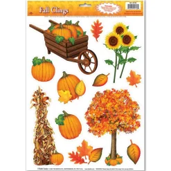 Beistle Fall Clings, 48ct.