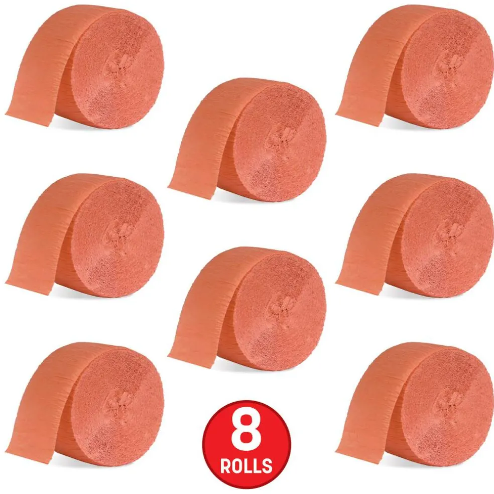 Beistle 81ft. Festive Crepe Streamers, 8ct.