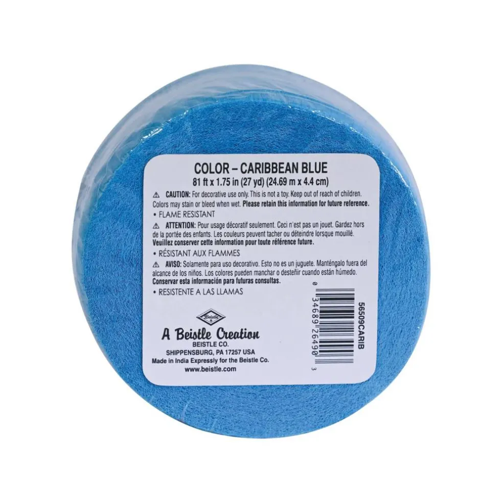 Beistle 81ft. Festive Crepe Streamers, 8ct.