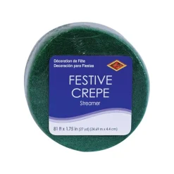 Beistle 81ft. Festive Crepe Streamers, 8ct.