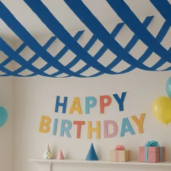 Beistle 81ft. Festive Crepe Streamers, 8ct.