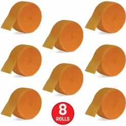 Beistle 81ft. Festive Crepe Streamers, 8ct.