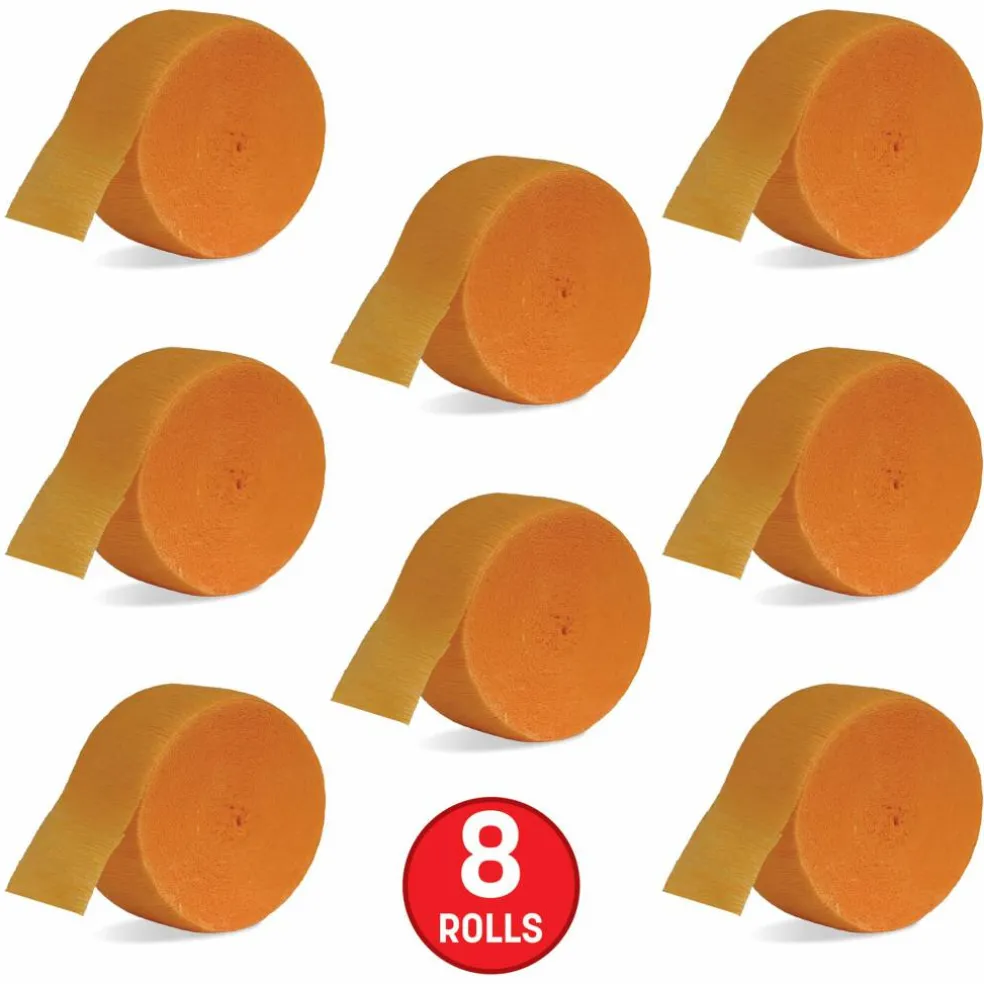 Beistle 81ft. Festive Crepe Streamers, 8ct.