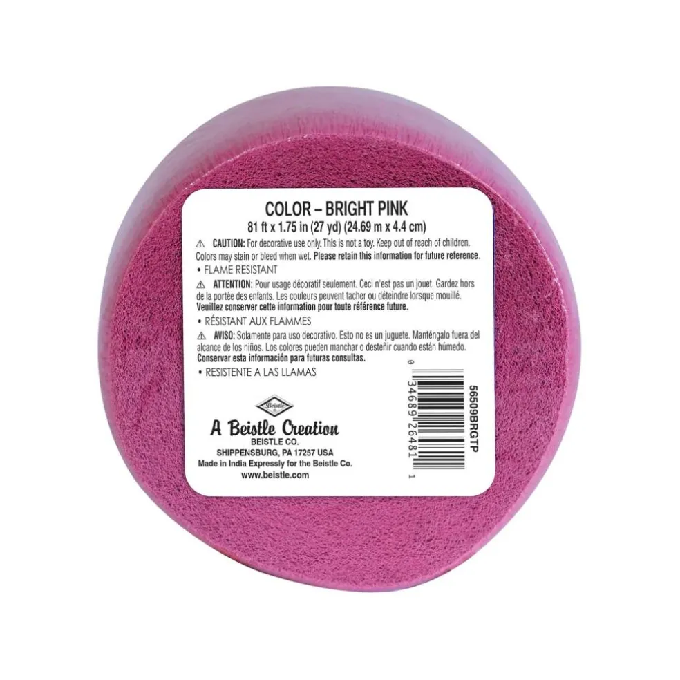 Beistle 81ft. Festive Crepe Streamers, 8ct.
