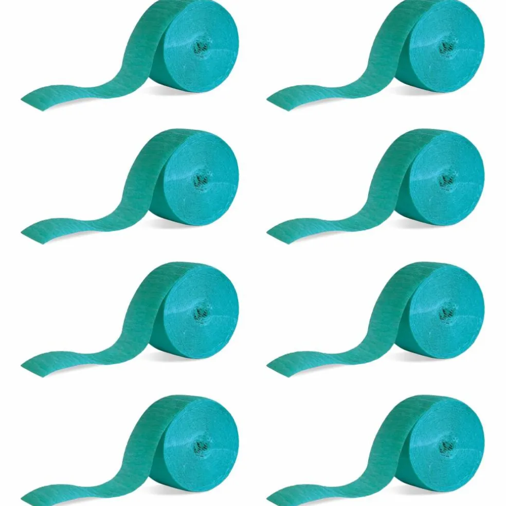 Beistle 81ft. Festive Crepe Streamers, 8ct.