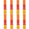 Beistle 14.5ft. Golden Yellow, Orange & Red Ceiling Drops, 4ct.