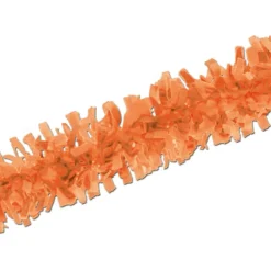 Beistle 25ft. Orange Tissue Festooning, 2ct.