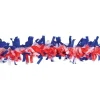 Beistle 25ft. Red, White & Blue Tissue Festooning Garlands, 2ct.